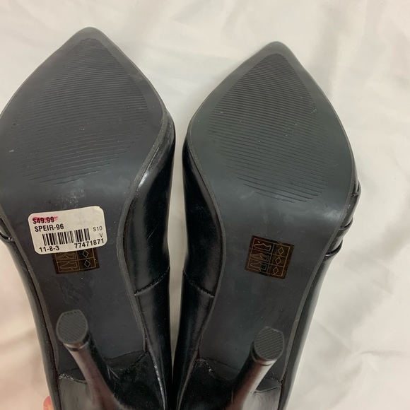 2/$15 NWOT Spring Black Heels - Picture 6 of 7
